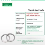 MPS6 6DC450 Transmission Sheet Kit for Automatic Transmission Sheet Steel Steel Plate