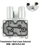 Auto Transmission System Dual Solenoid 28015-PLX-305 for Honda Civic 2001-2005 1.7L