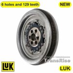 DQ250 02E 6-Speed DSG Dual-Mass Flywheel - LUK 6 Holes 129 Teeth Smooth Torque Transfer 12-Month Warranty
