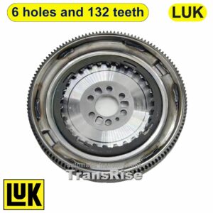 DQ200 0AM DSG7 Dual-mass Flywheel - LUK Brand New 6 Holes 132 Teeth 03F105266CAVT 14207101 415068209