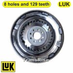 DQ200 0AM DSG7 Dual-mass Flywheel - LUK Brand New 8 Holes 129 Teeth 06J105266AM/AJAVT 14207123