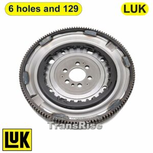 DQ200 0AM DSG7 Dual-mass Flywheel - LUK Brand New 6 Holes 129 Teeth 03F-105-266B/C 03L105266AJ 14207121